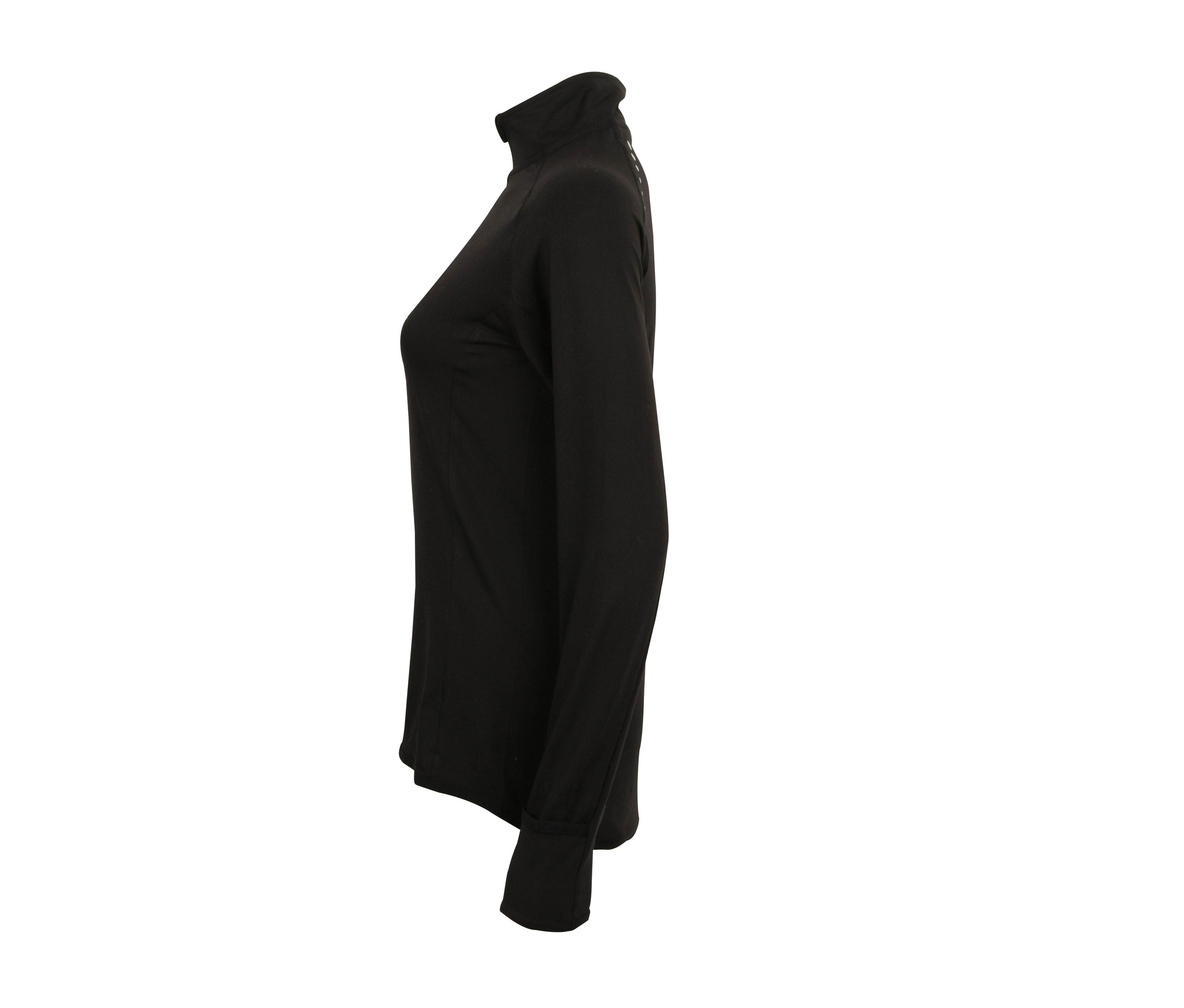 LADIES' LONG SLEEVED 1/4 ZIP TOP