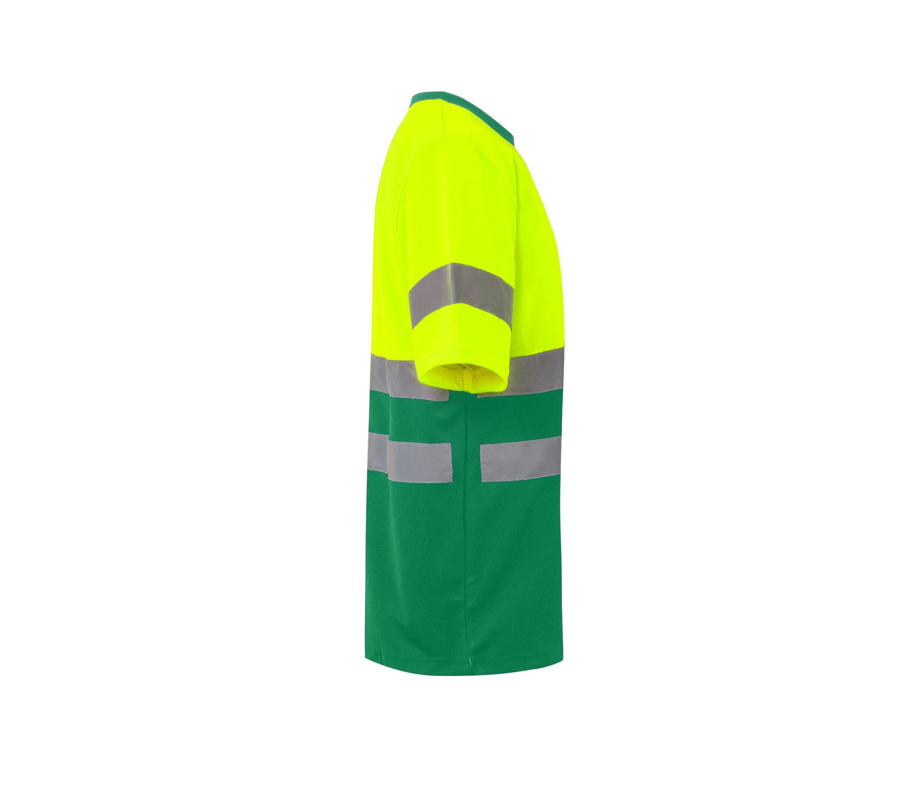 TWO-TONE HIGH VISIBILITY TECHNICAL T-SHIRT