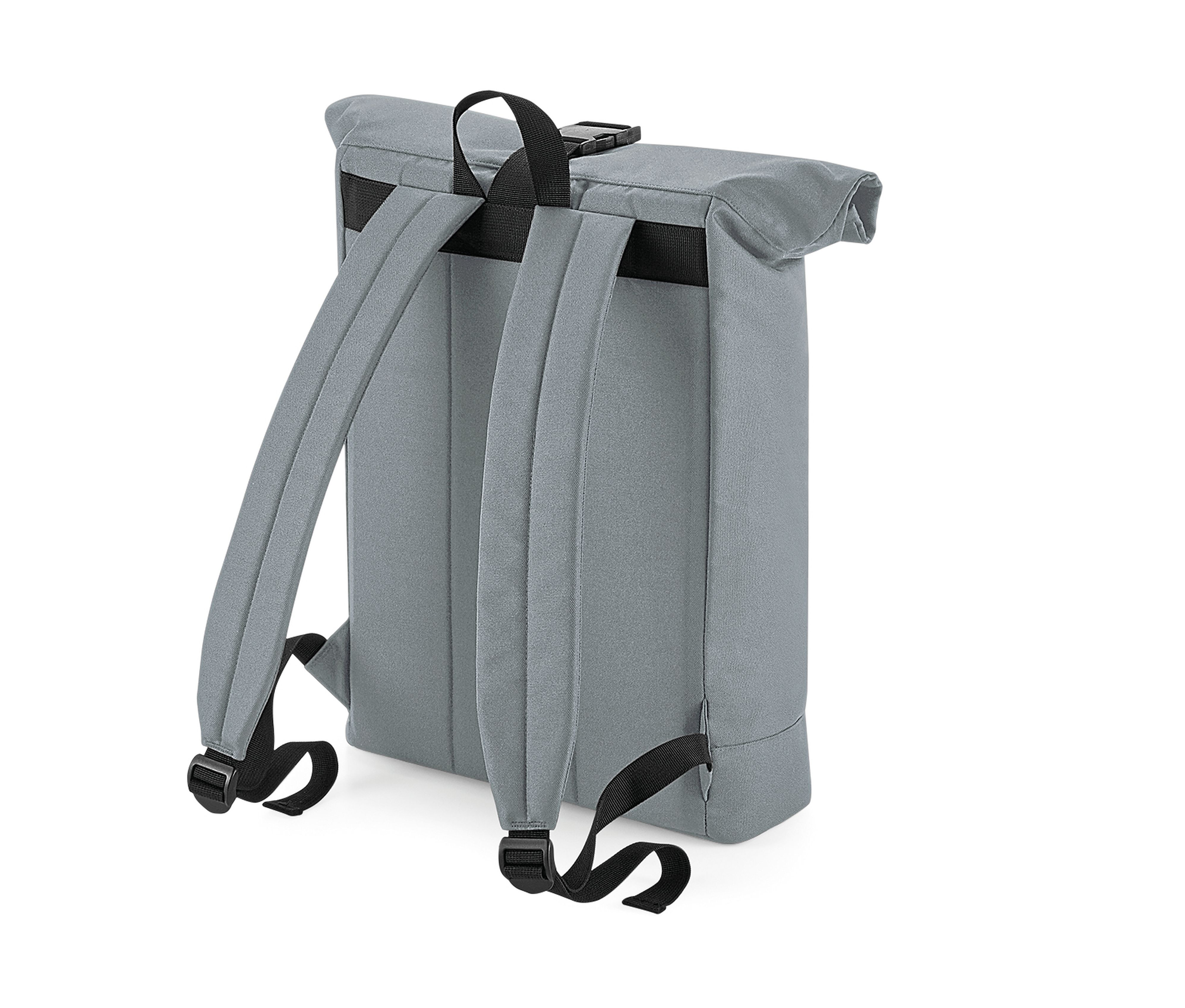 RECYCLED ROLL-TOP BACKPACK