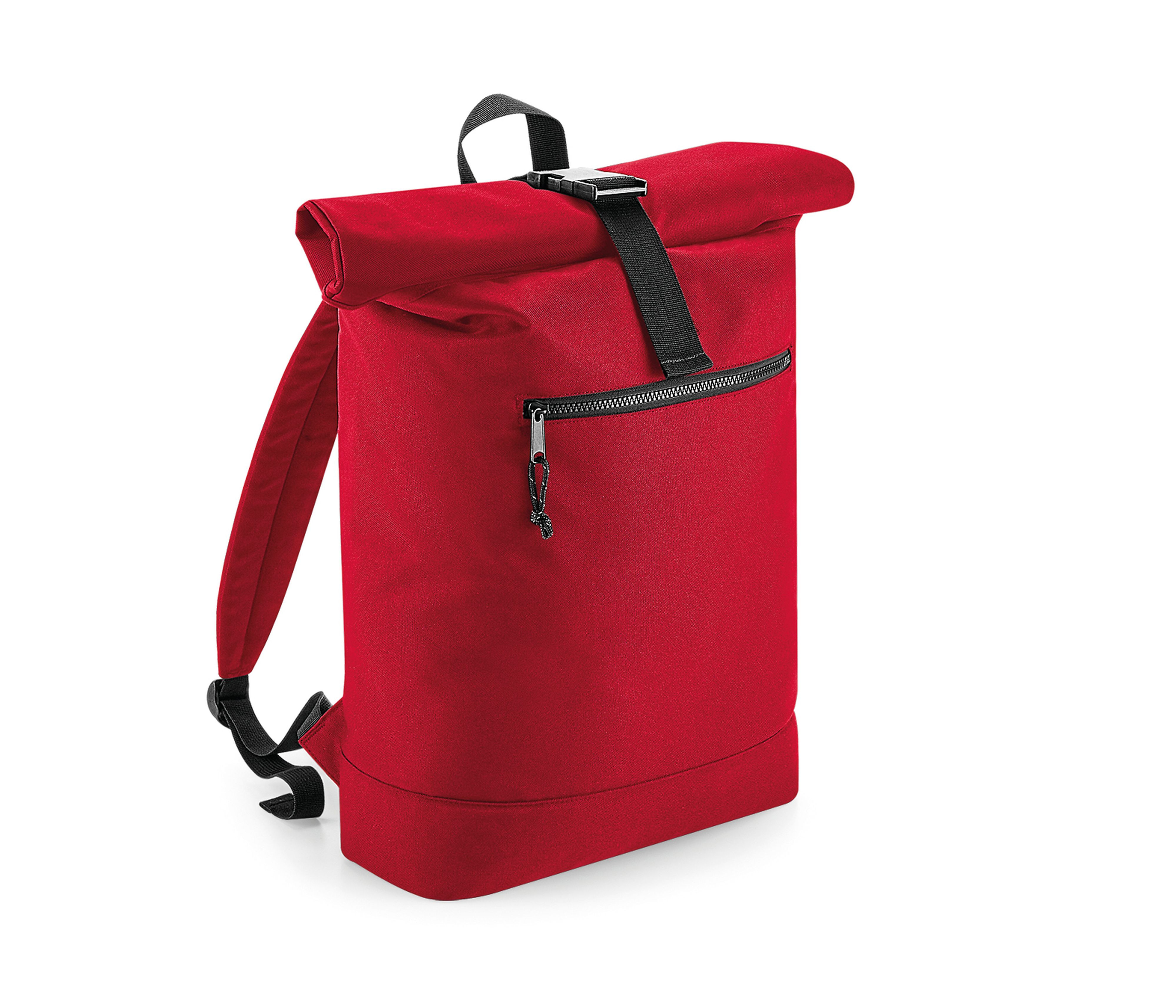 RECYCLED ROLL-TOP BACKPACK