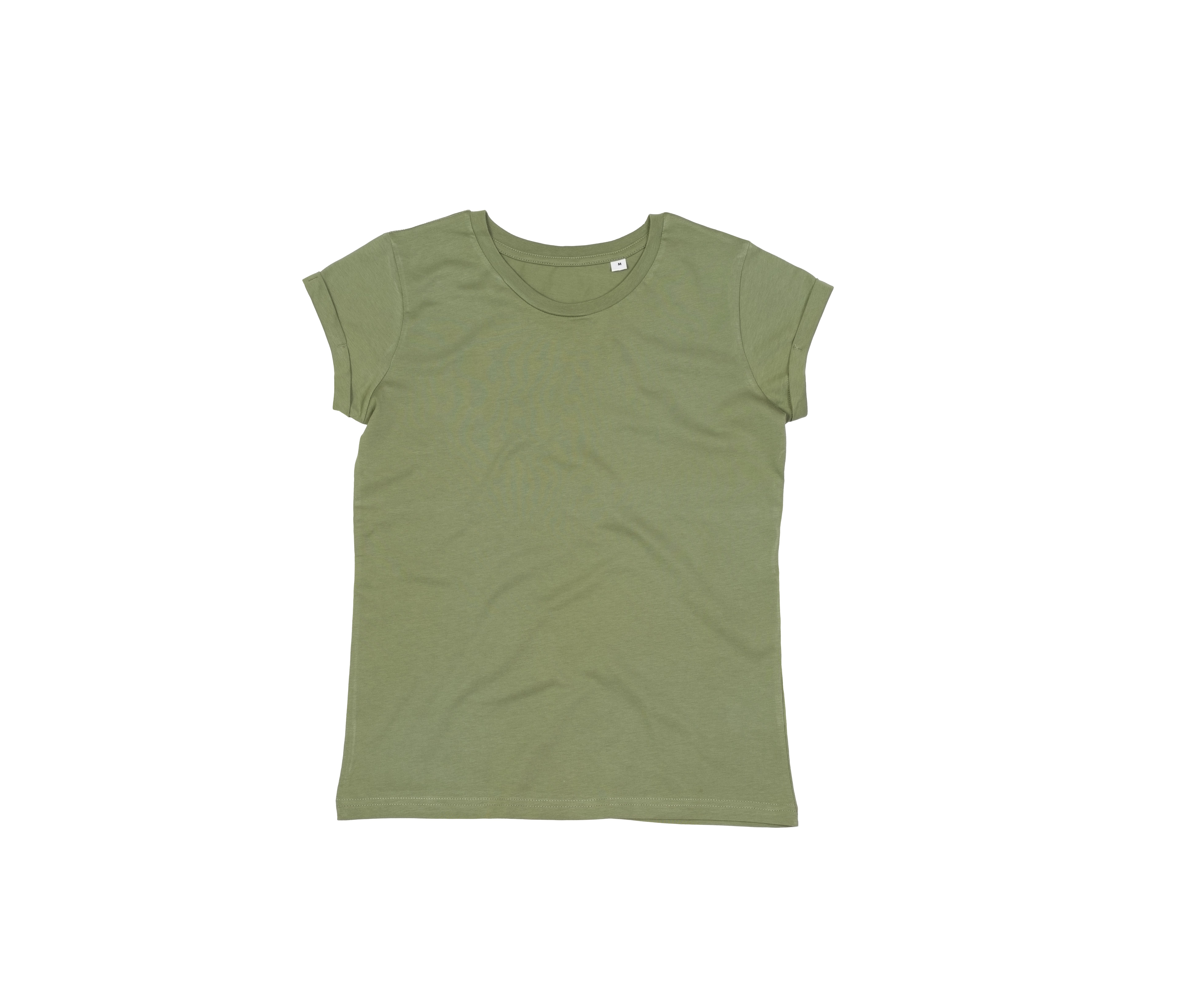 WOMEN'S ROLL SLEEVE T
