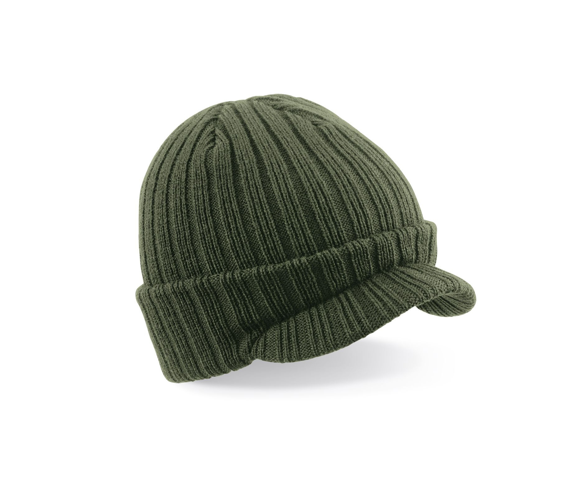 PEAKED BEANIE