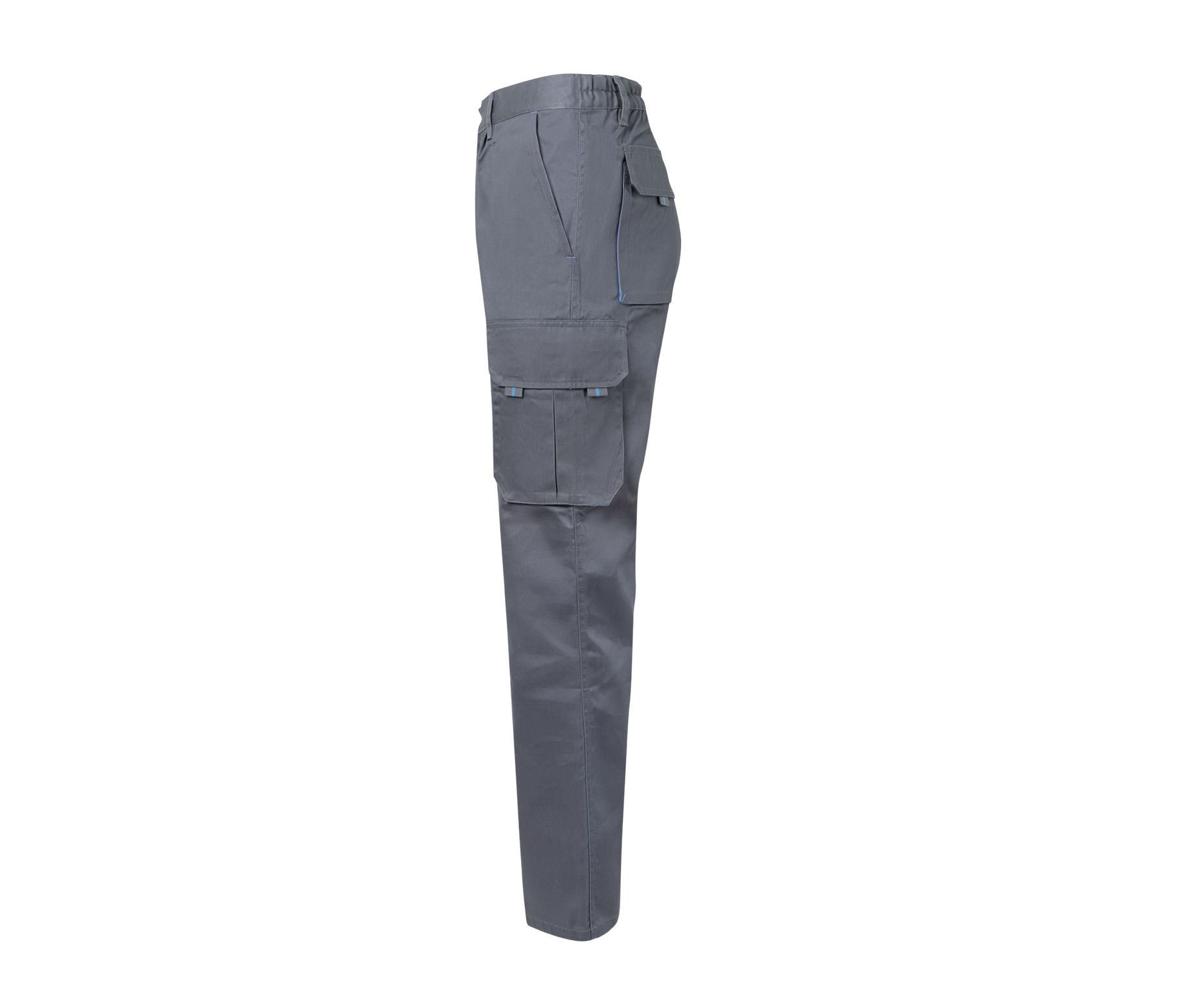 TWO-TONE MULTI-POCKET TROUSERS