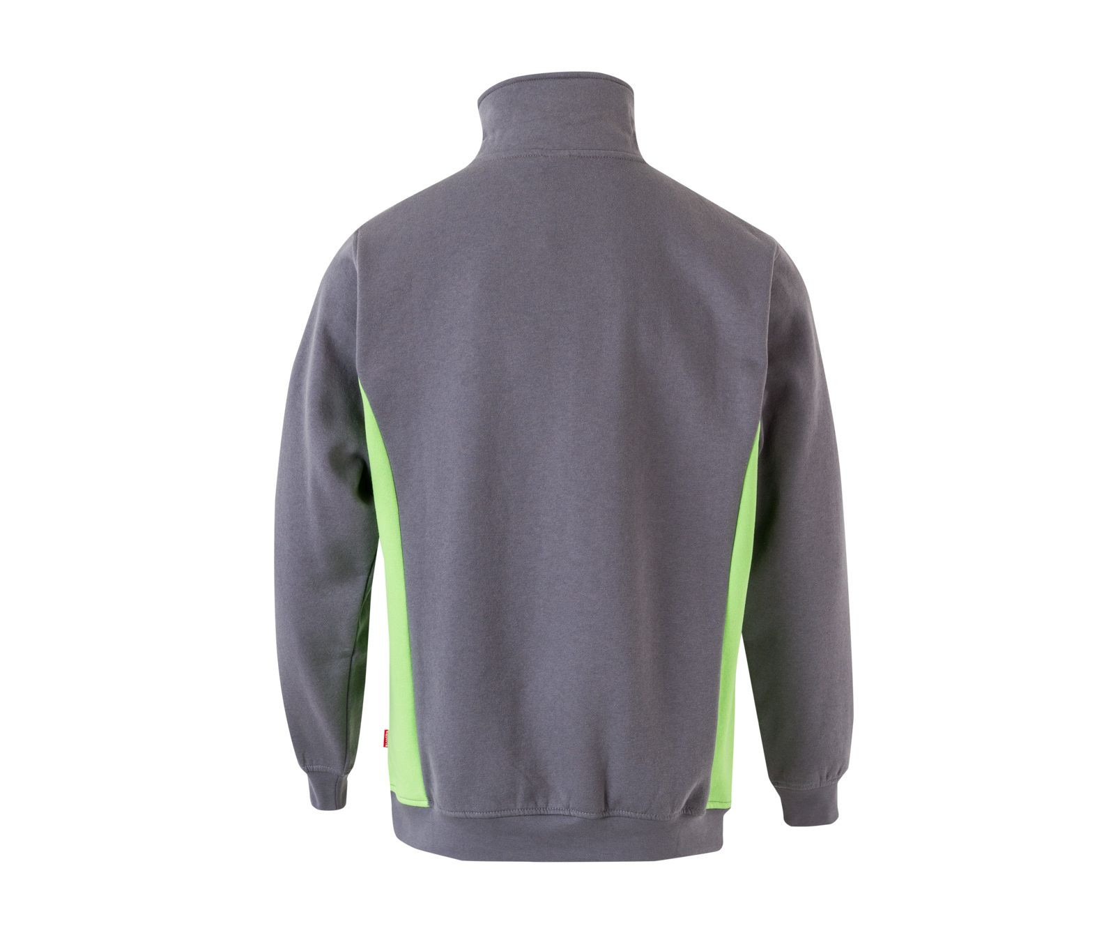 TWO-TONE HALF-ZIP SWEATSHIRT