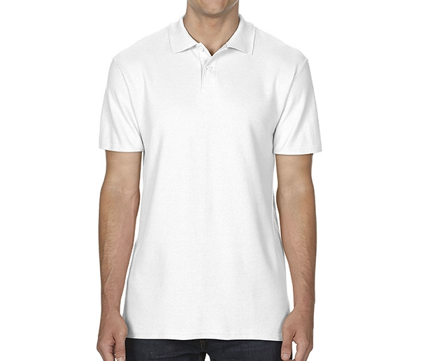 SOFTSTYLE® DOUBLE PIQUÉ POLO MEN