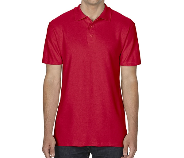 SOFTSTYLE® DOUBLE PIQUÉ POLO MEN