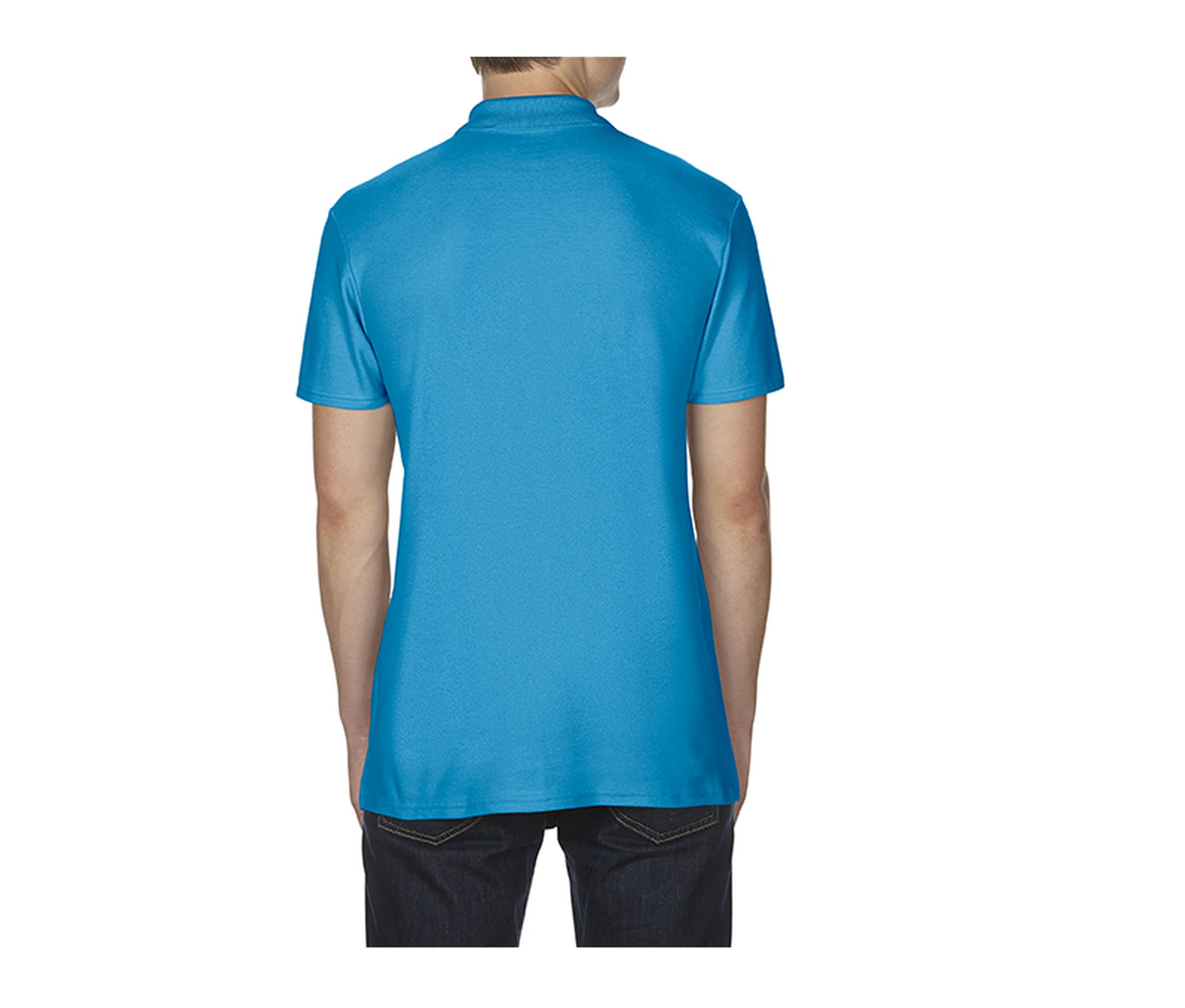 SOFTSTYLE® DOUBLE PIQUÉ POLO MEN