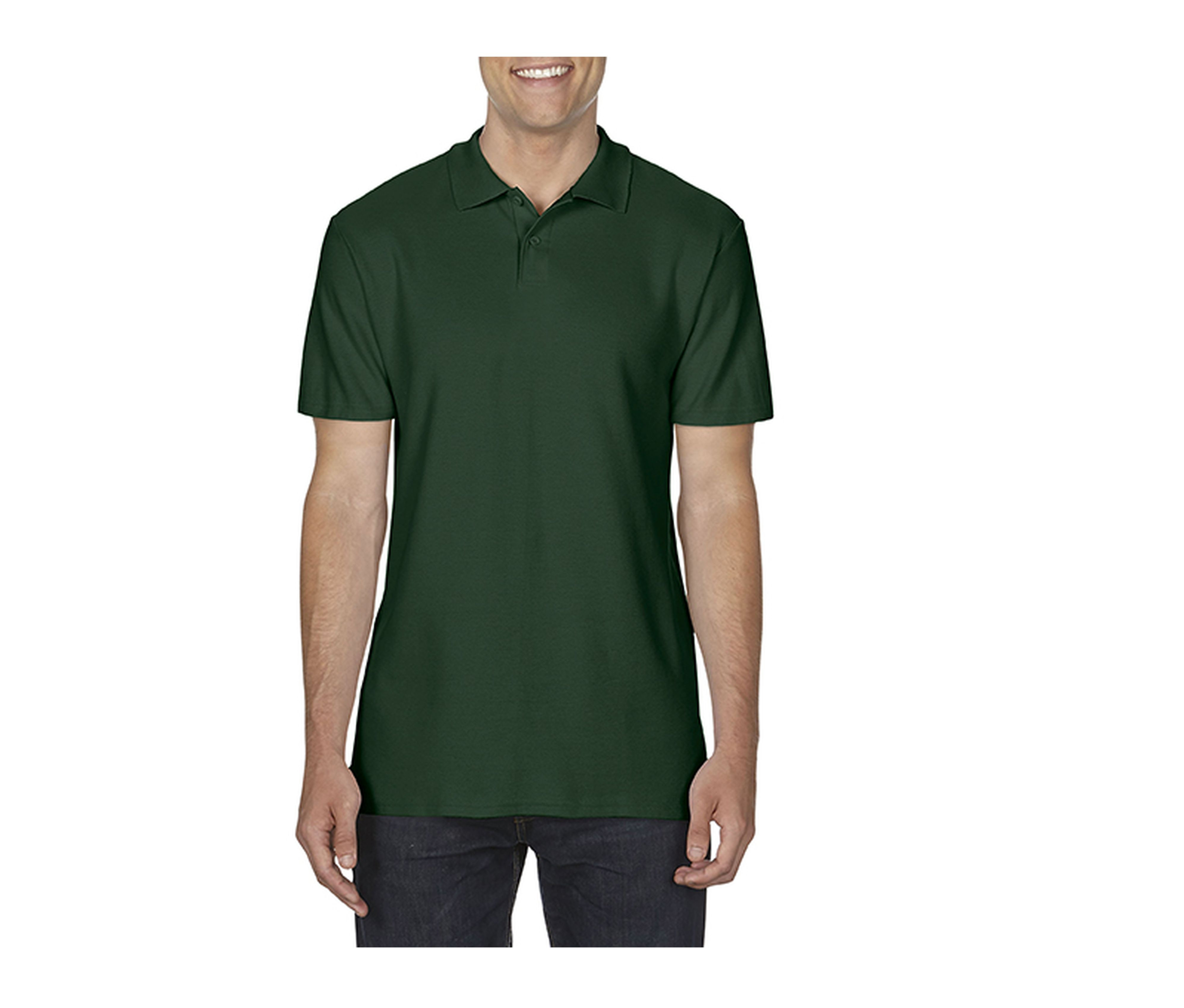 SOFTSTYLE® DOUBLE PIQUÉ POLO MEN