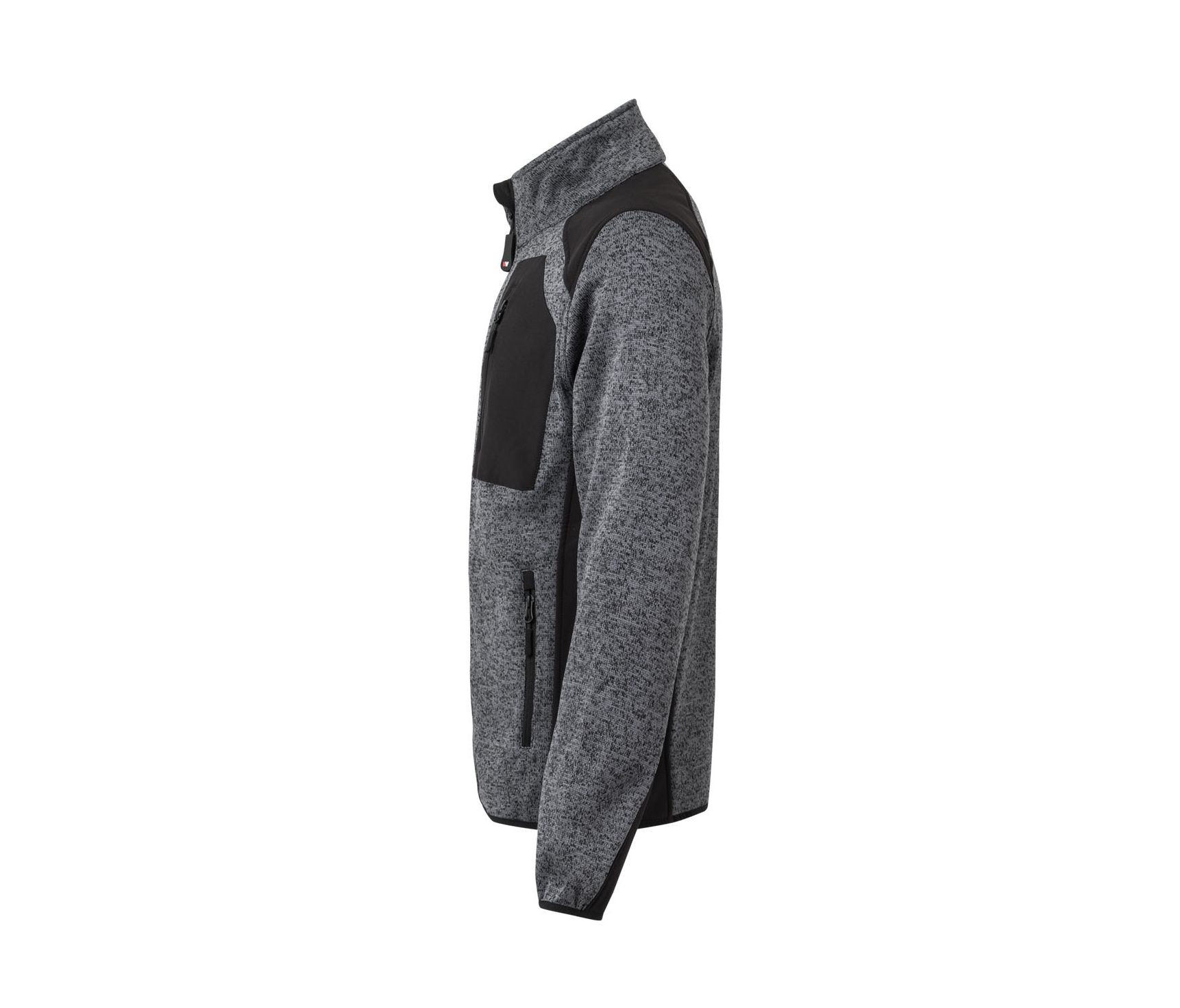 KNITTED POLAR FLEECE JACKET