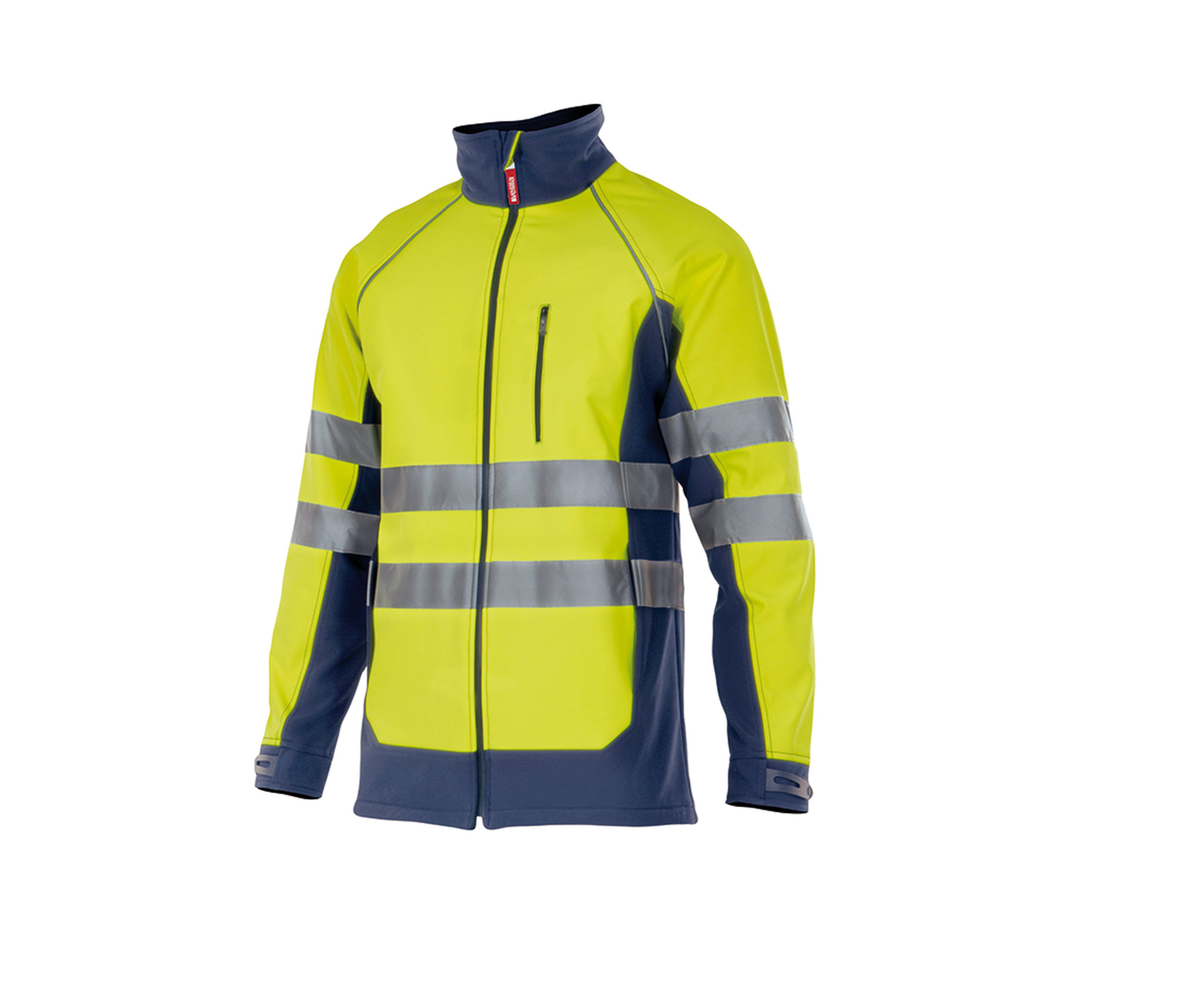 TWO-TONE HIGH VISIBILITY SOFTSHELL JACKET