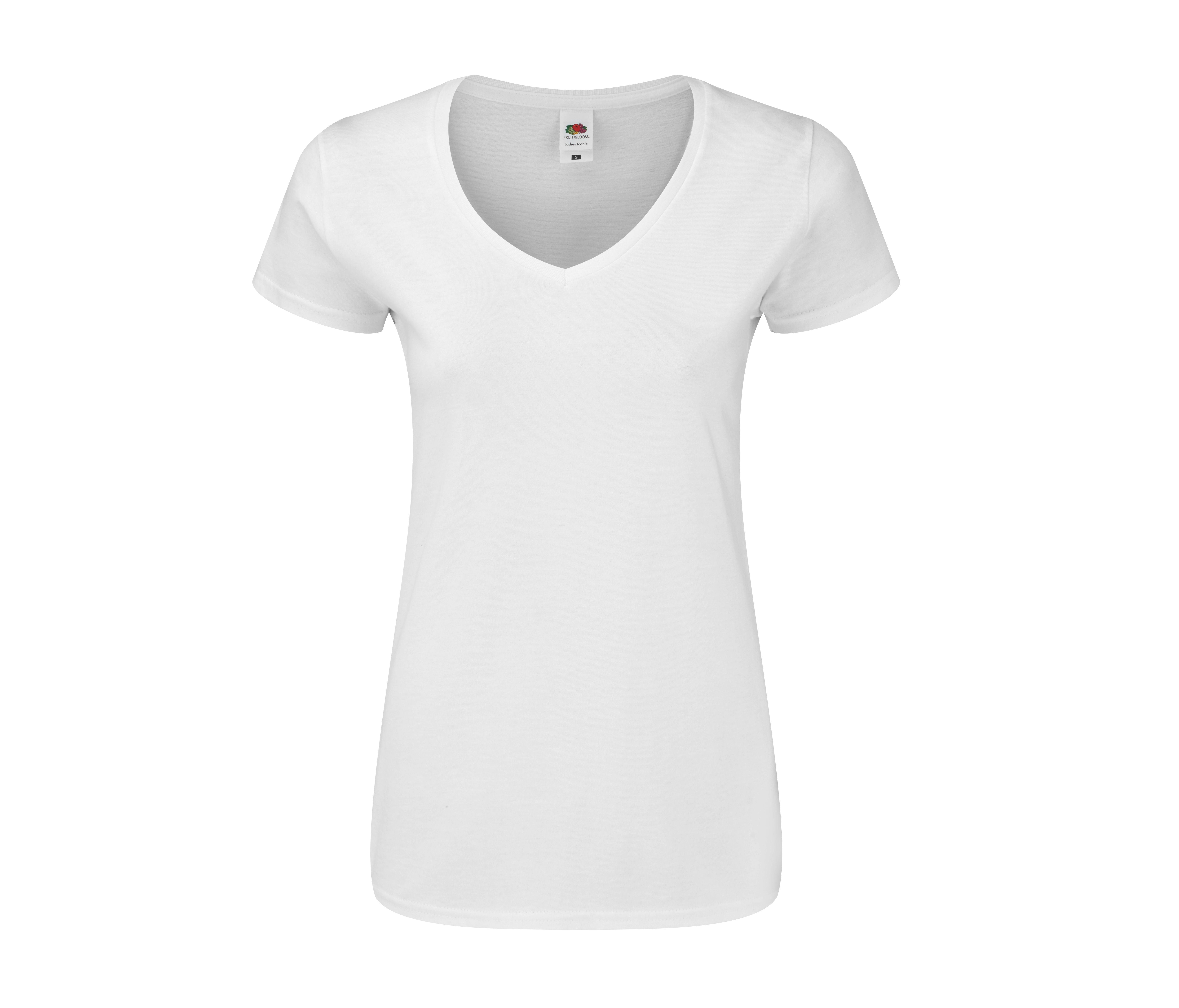LADIES ICONIC 150 V-NECK T