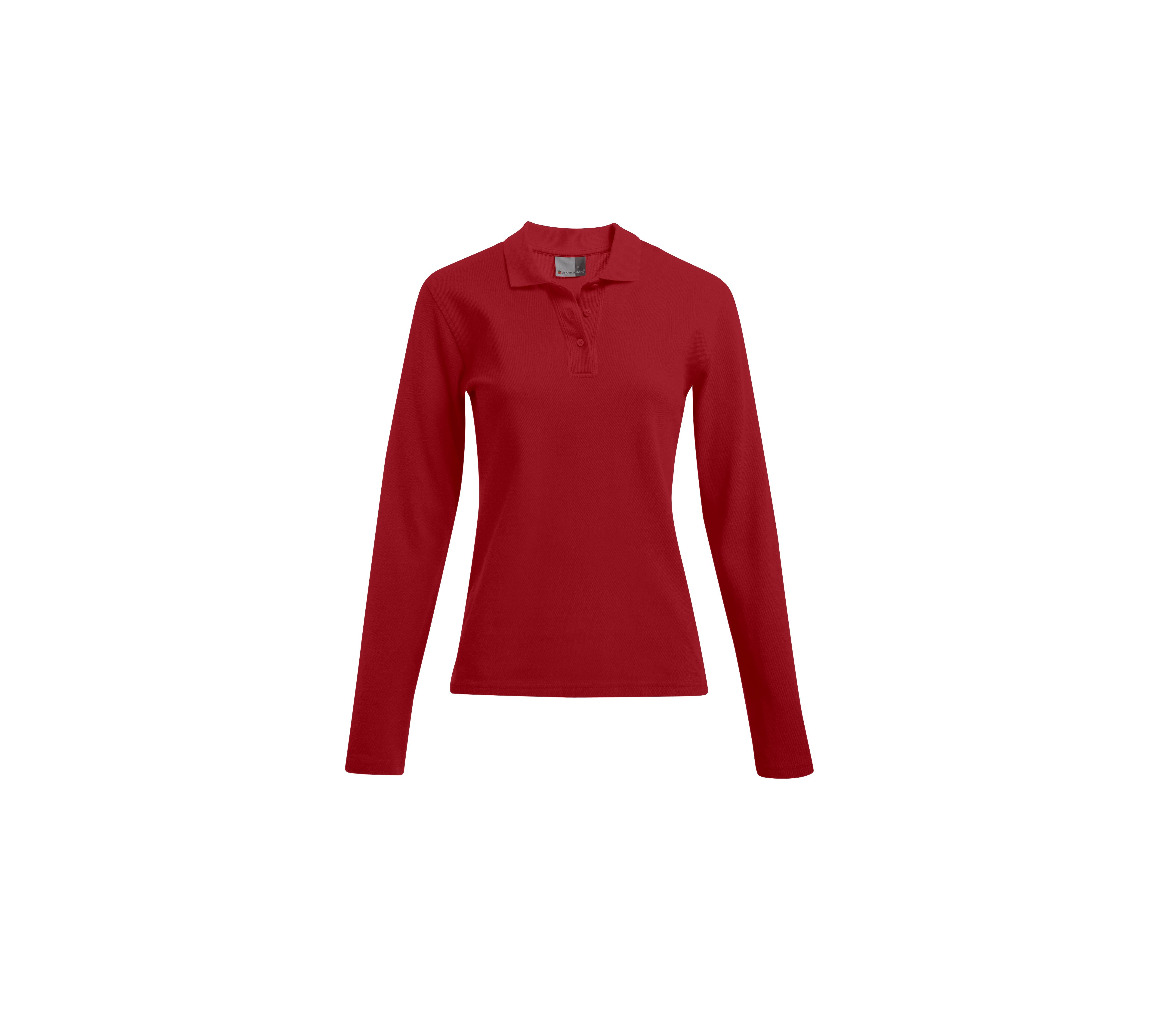 WOMEN’S LONG SLEEVE HEAVY POLO SHIRT