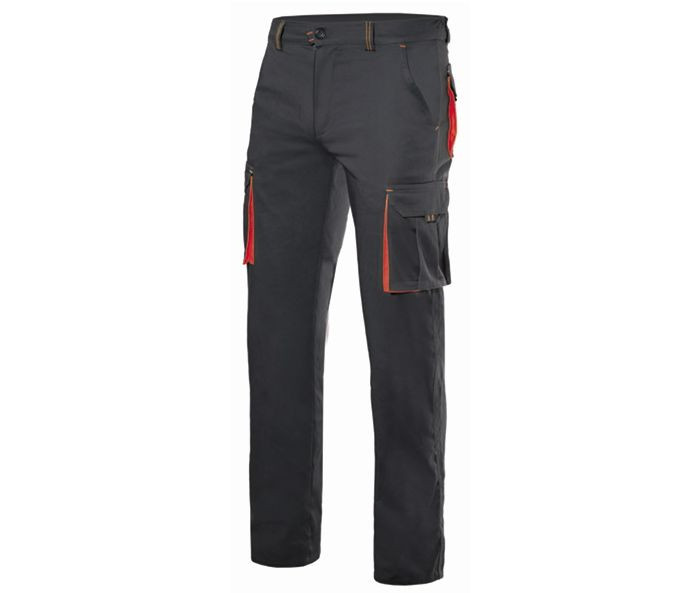 TWO-TONE STRETCH TROUSERS