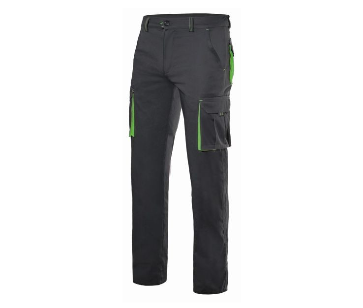 TWO-TONE STRETCH TROUSERS