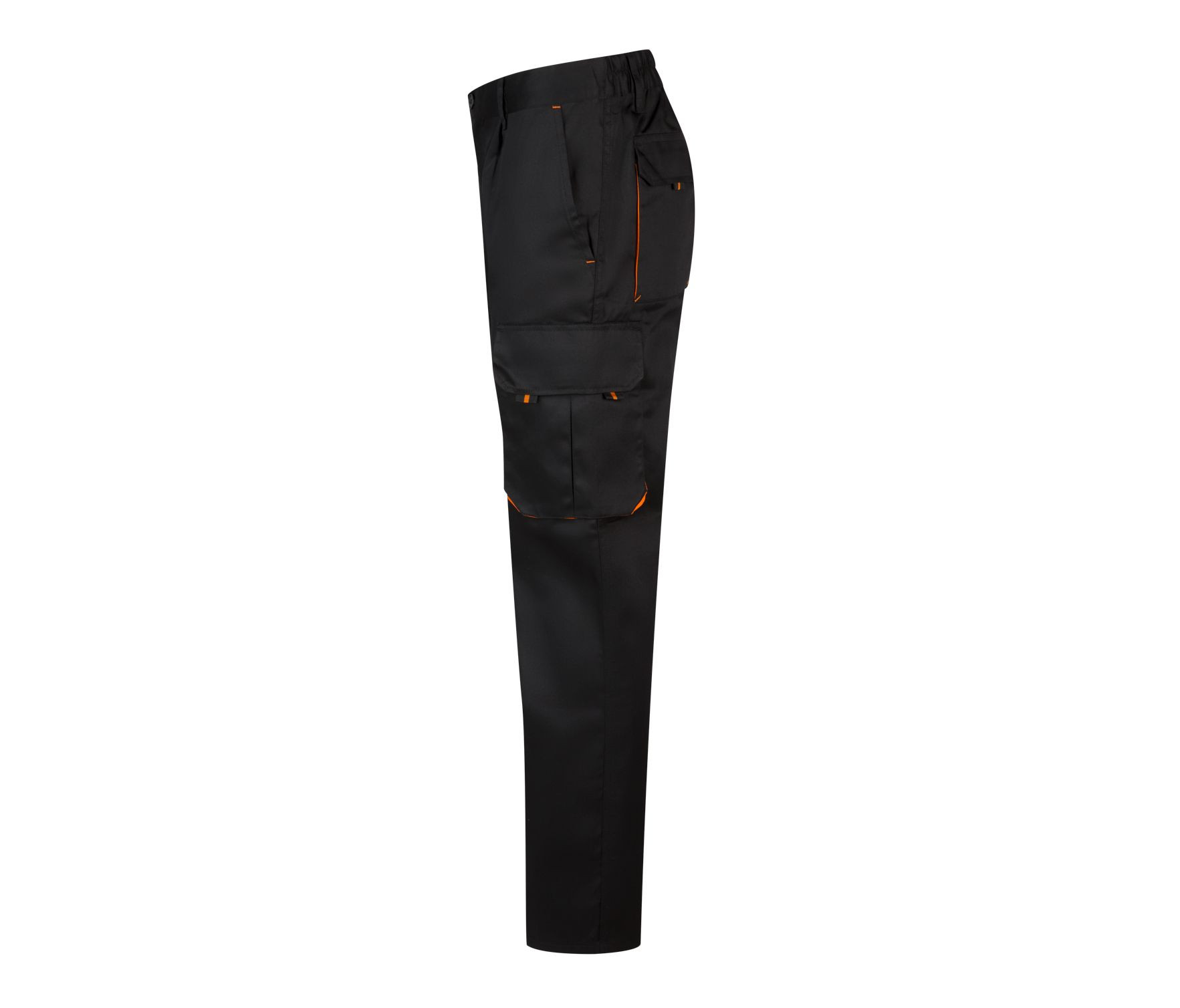 TWO-TONE MULTI-POCKET TROUSERS