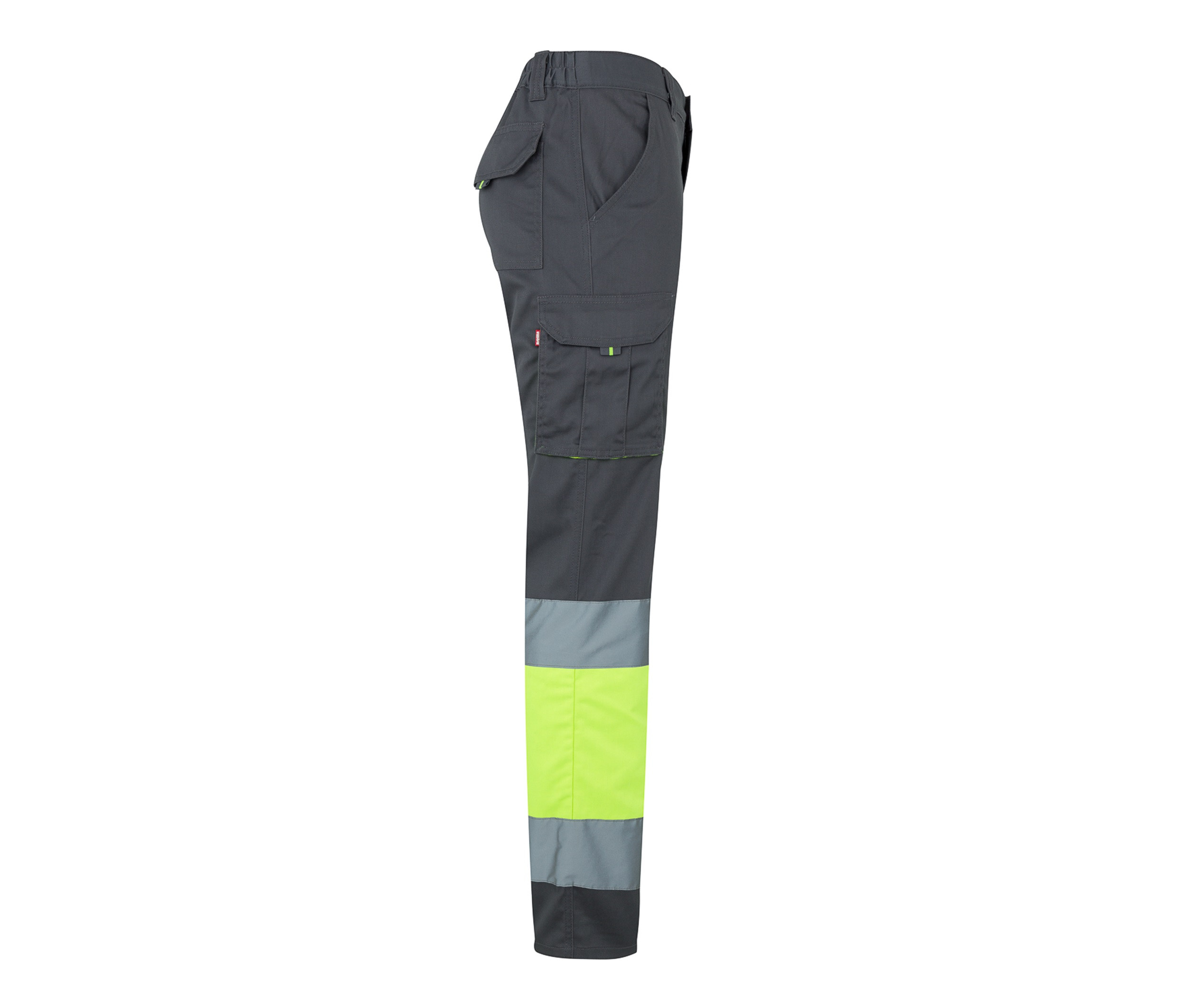 TWO-TONE HIGH VISIBILITY MULTI-POCKET STRETCH TROUSERS