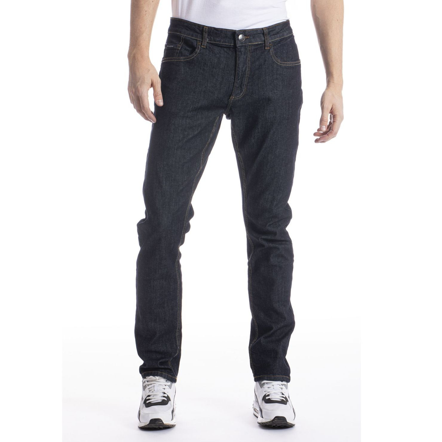 MEN'S RAW FITTED JEANS